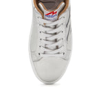 Women's BLKSWN Footwear 601 Solid Metallic Silver low-top sneakers with a sleek, shiny metallic finish.