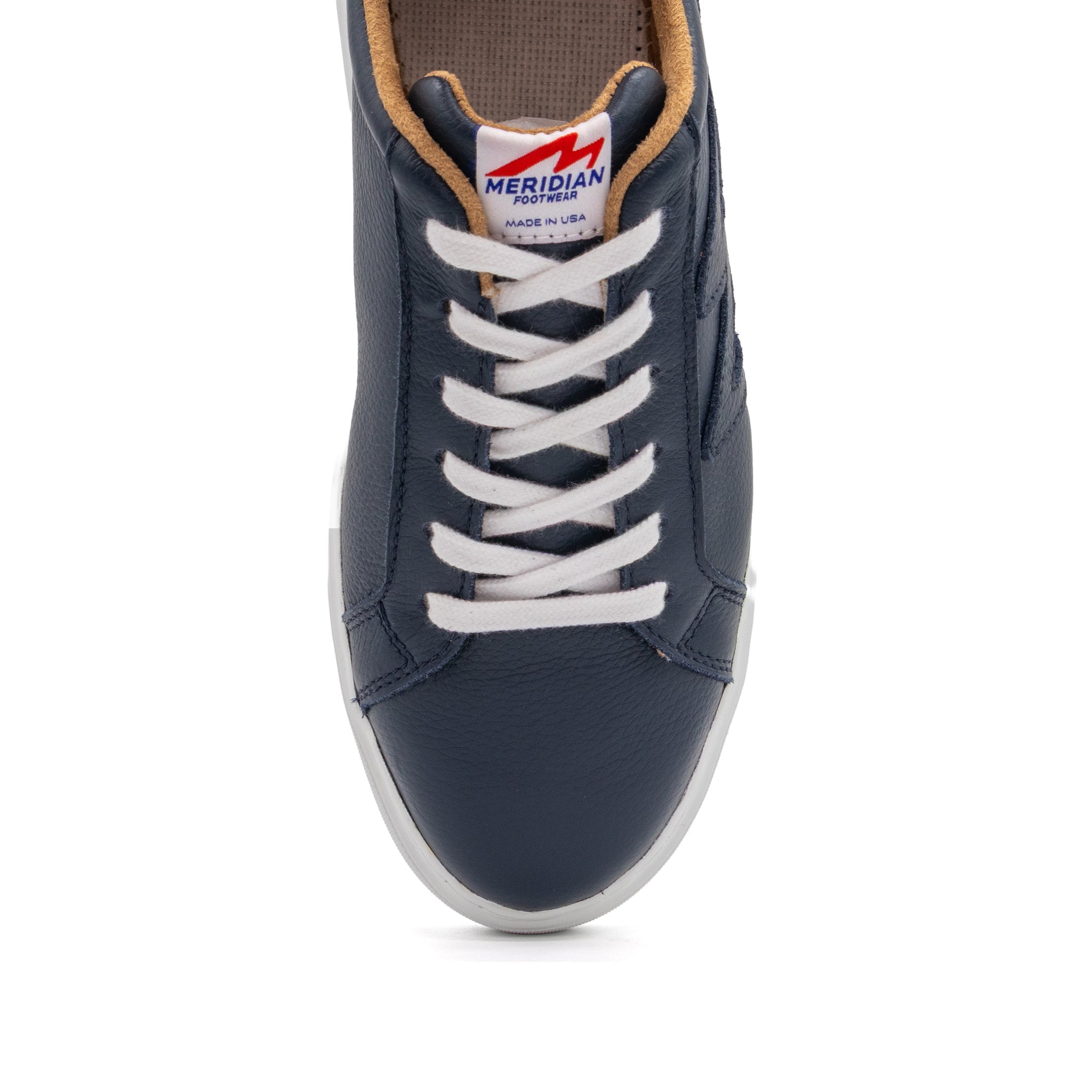 BLKSWN Footwear 601 Solid Navy lowtop sneaker with a sleek, minimalist design and navy blue color.