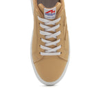BLKSWN Footwear 601 Solid Old Gold low-top sneakers with a sleek solid gold design and classic low-cut style.