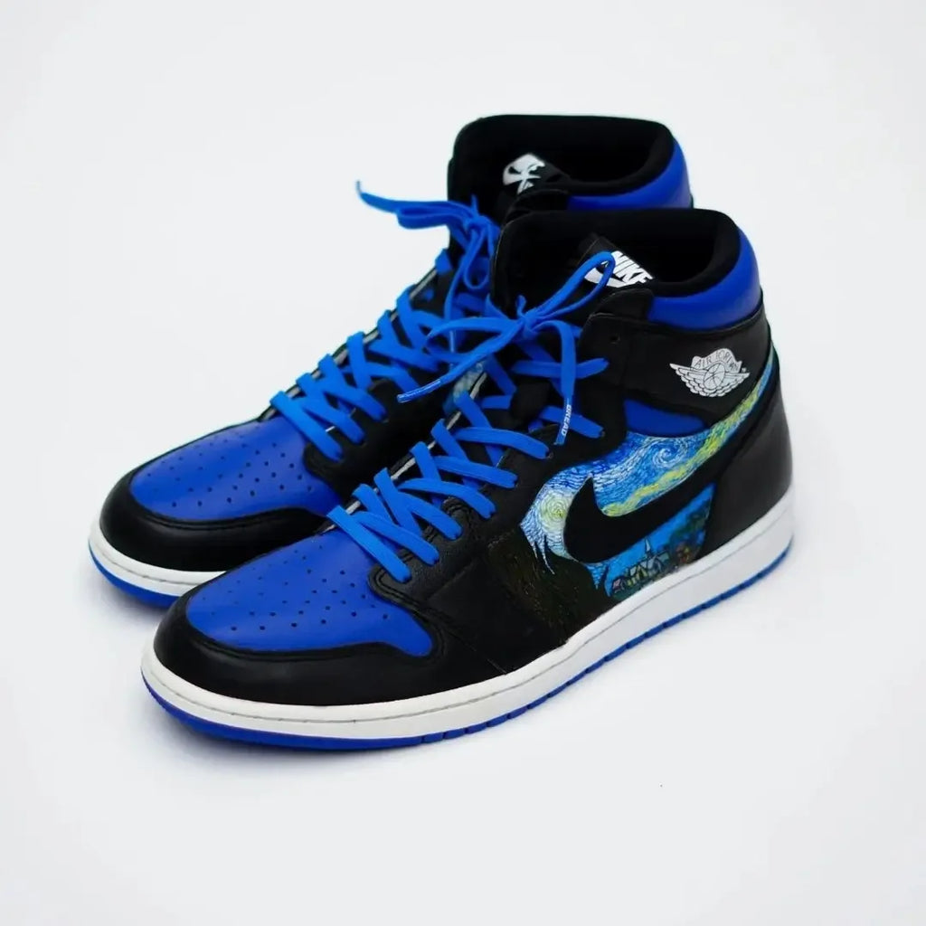 Blue elastic shoelaces from Plush Fashion Hub, shown in Sonic Blue color, designed for easy slip-on and secure fit.