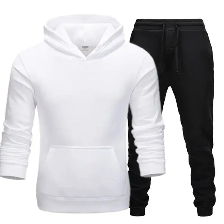 Oversized women's hooded sweatshirt and jogger lounge set by Plush Fashion Hub, made of soft sparkling 220g polyester fabric.