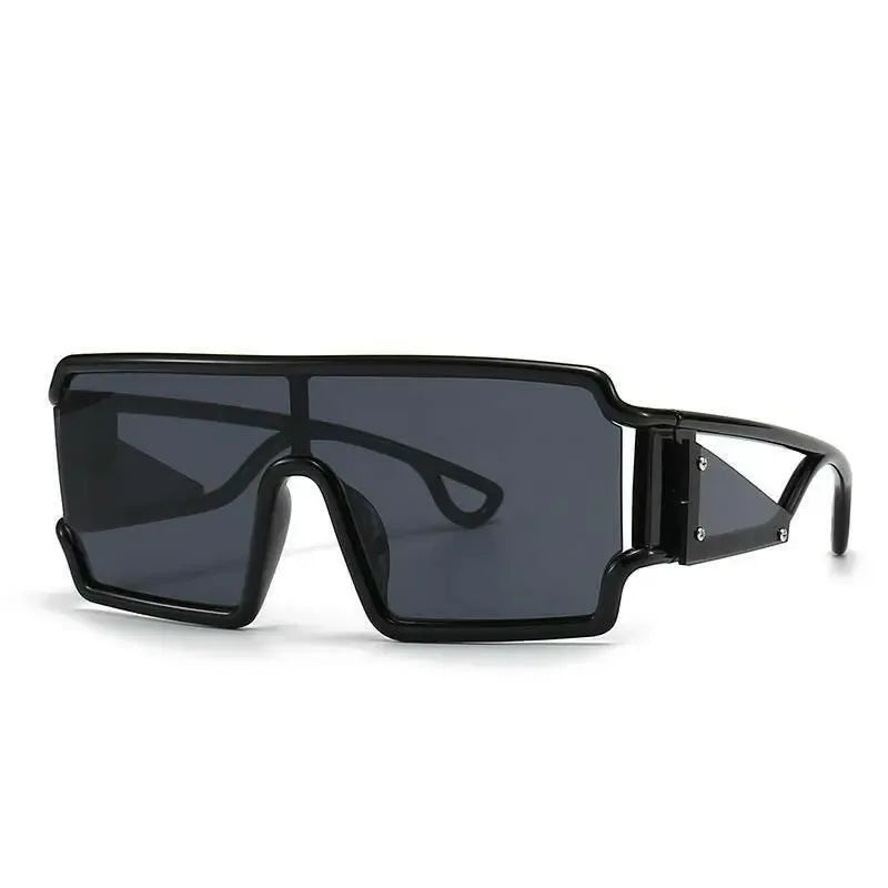 Square Fashion Large Rim Vintage Sunglasses - Plush Fashion Hub