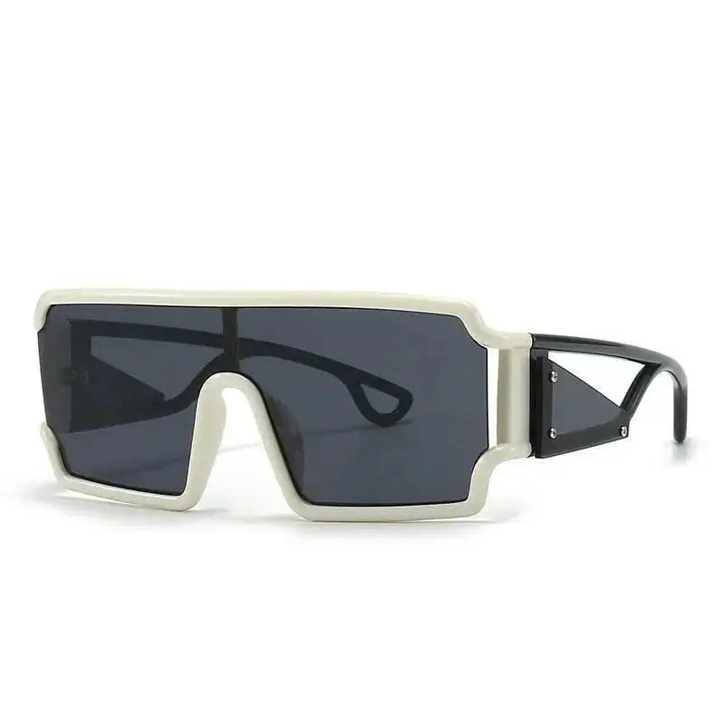 Women's oversized vintage square sunglasses with large rims and retro style by Plush Fashion Hub, fashionable eyewear for a chic look.