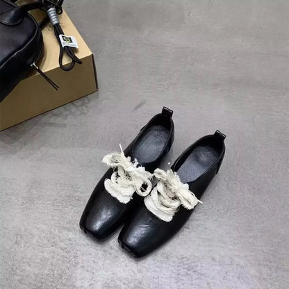 Square Toe Block Heels Pumps - Plush Fashion Hub