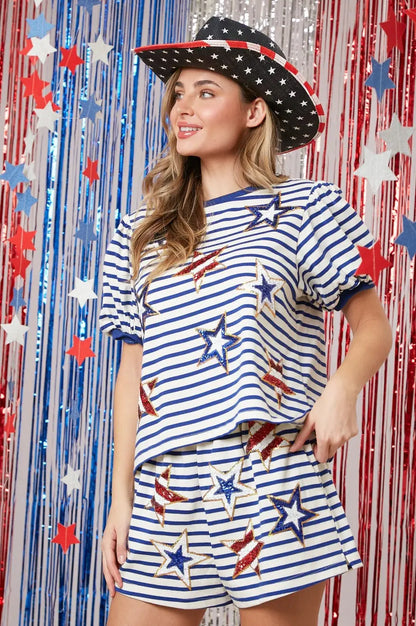 Stars and Stripes set Pretty Little Patriot