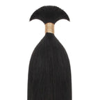 Straight Bulk 100% Human Braiding Hair - Plush Fashion Hub