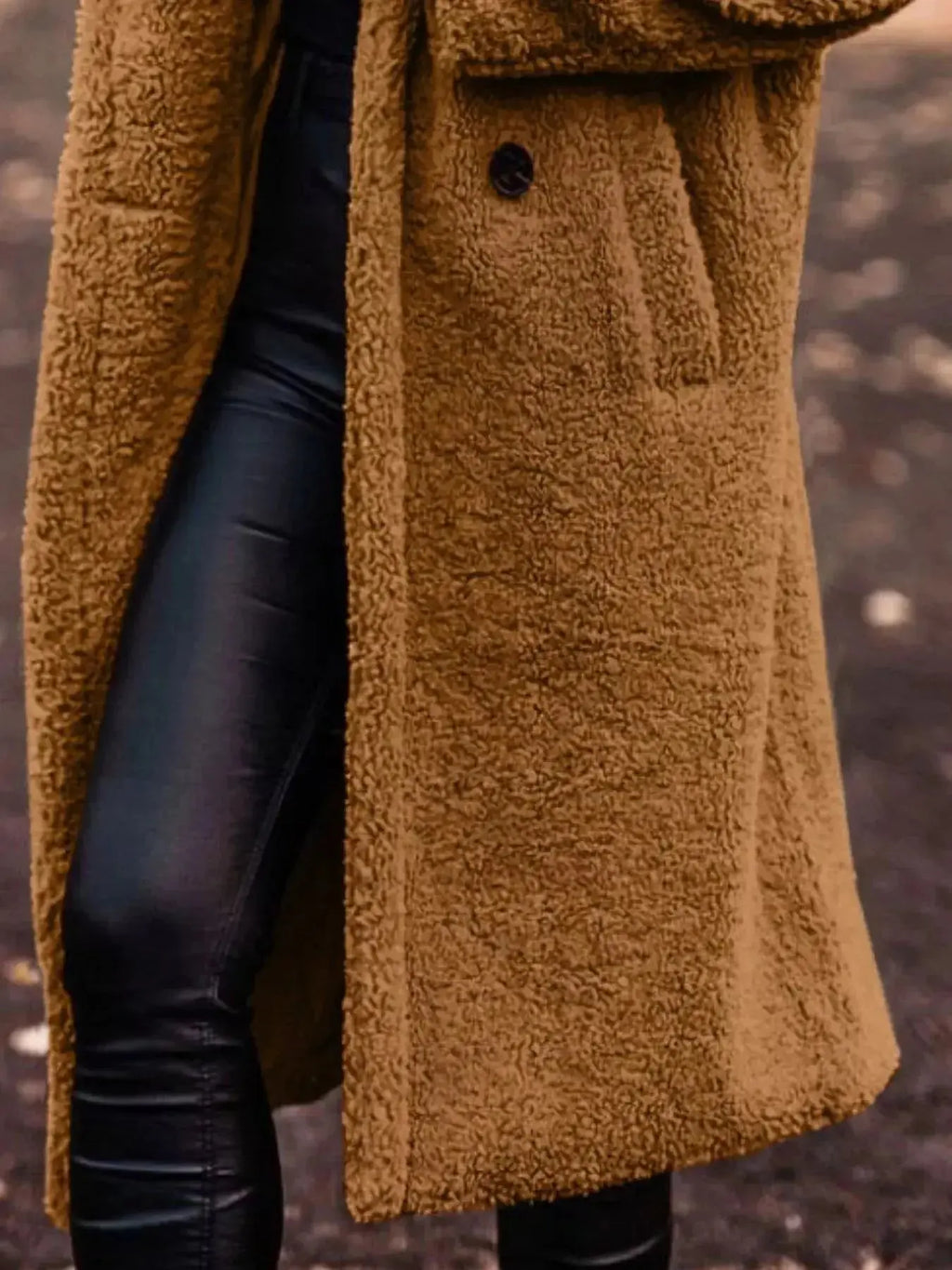 Lightweight teddy bear longline hooded jacket by Plush Fashion Hub, soft plush outerwear with cozy hood and relaxed fit.