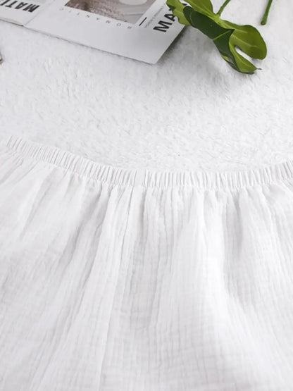 Tie Front Cami and Shorts Lounge Set - Plush Fashion Hub