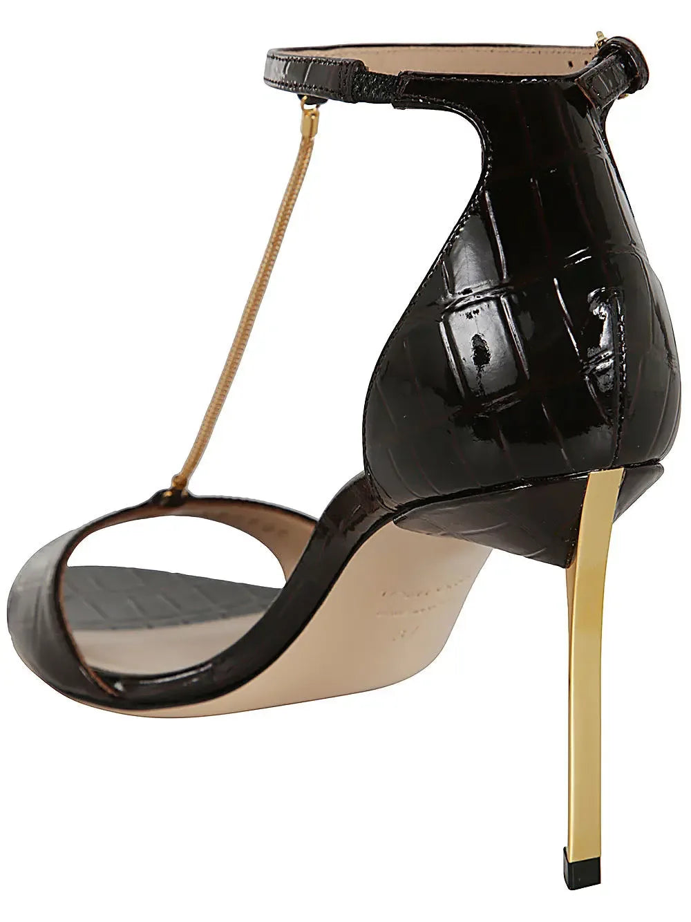 Tom Ford Women Mid Heel Sandals - Plush Fashion Hub