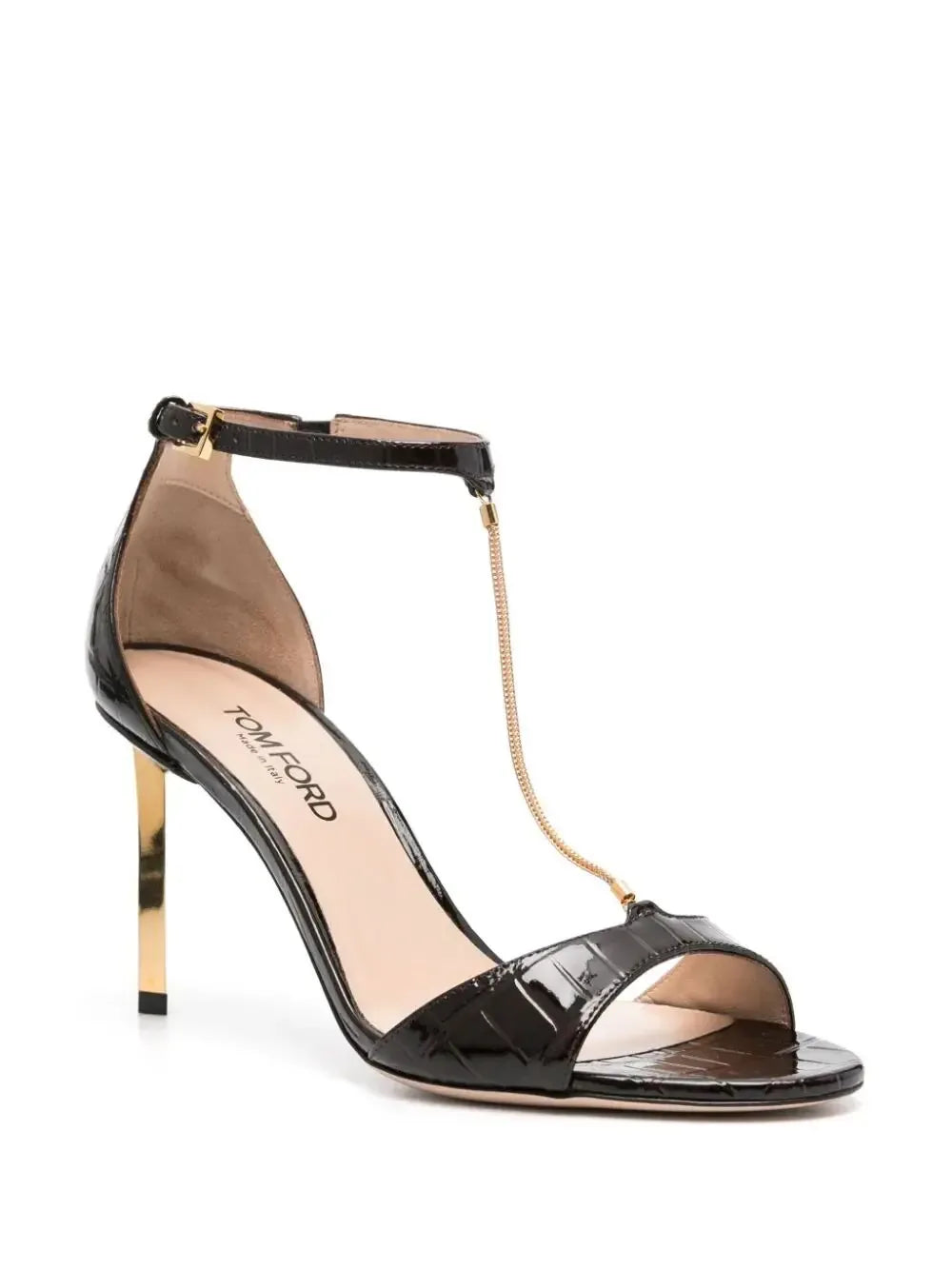Tom Ford Women Mid Heel Sandals - Plush Fashion Hub
