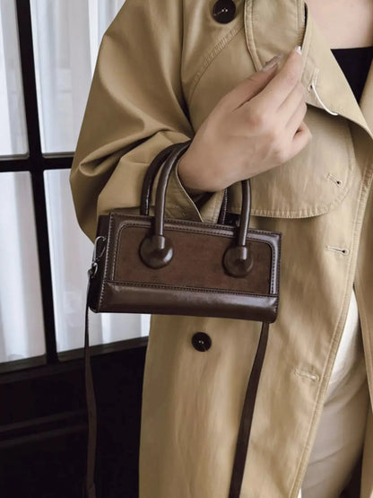 Top Handle Crossbody Bag - Plush Fashion Hub