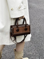 Top Handle Crossbody Bag - Plush Fashion Hub