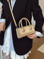 Top Handle Crossbody Bag - Plush Fashion Hub