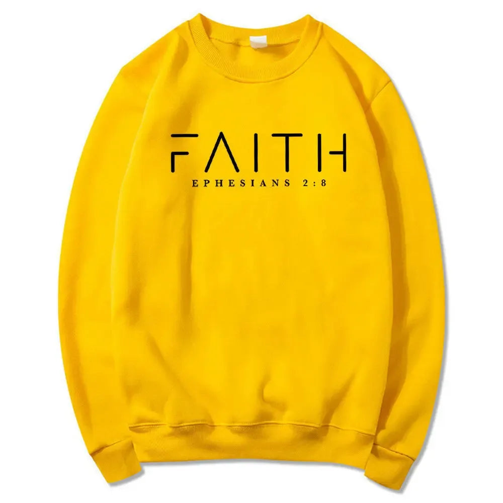 Trendy Faith Sweatshirt Bible Verse Shirt Christian Clothing - Plush Fashion Hub