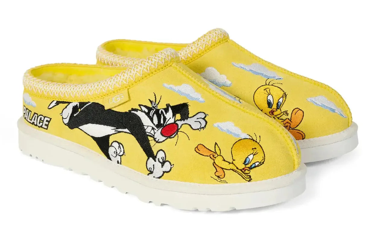 UGG Tasman Slipper Palace x Looney Tunes Yellow - Plush Fashion Hub