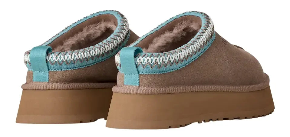 UGG Tazz Slipper Caribou Sapphire Ice (Women's) - Plush Fashion Hub