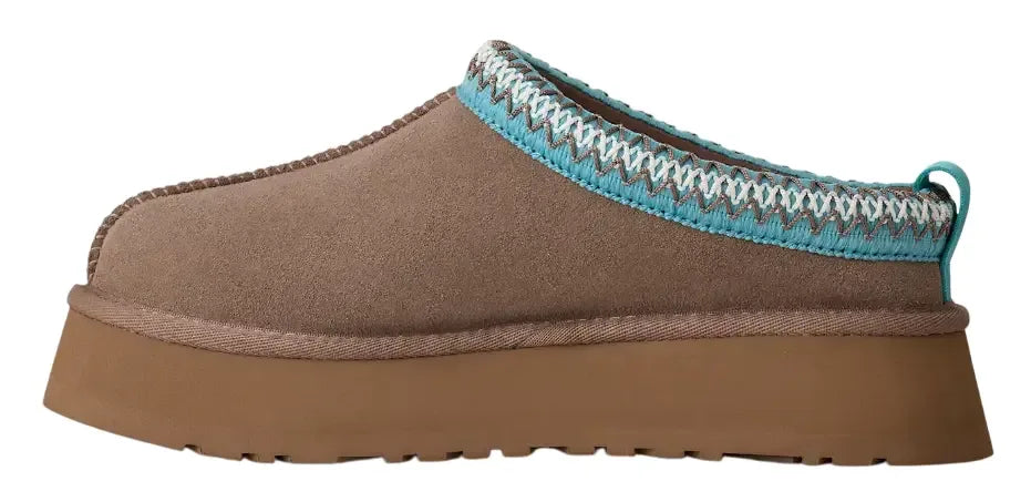 UGG Tazz Slipper Caribou Sapphire Ice (Women's) - Plush Fashion Hub