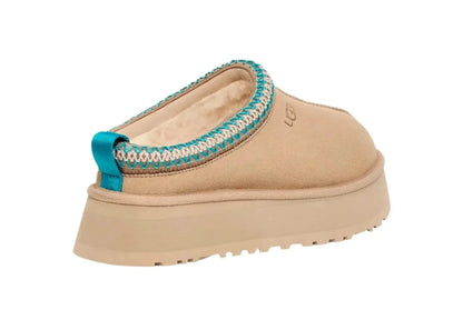 UGG Tazz Slipper Driftwood / White Pepper (Women's) - Plush Fashion Hub