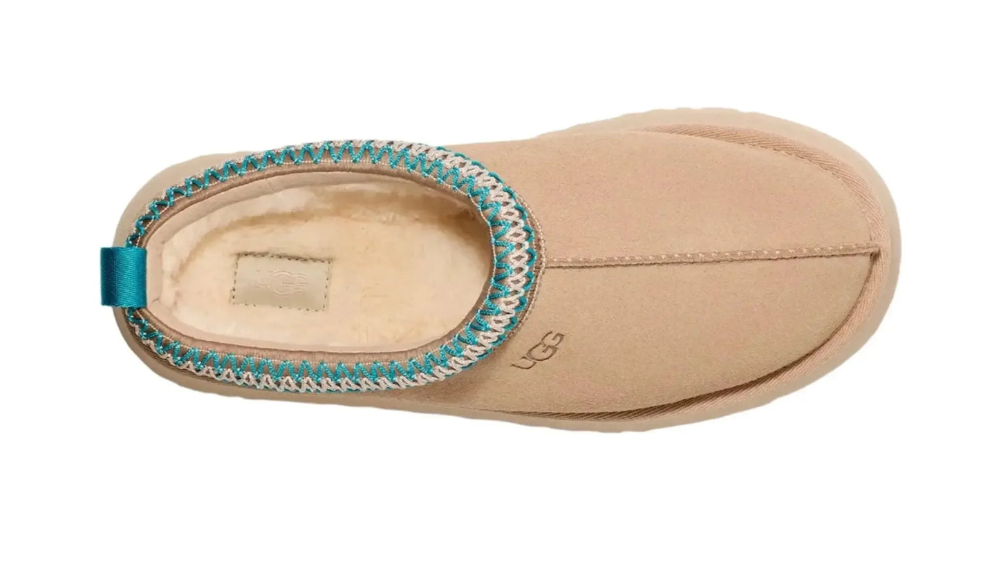 UGG Tazz Slipper Driftwood / White Pepper (Women's) - Plush Fashion Hub