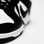 Black elastic shoelaces from Plush Fashion Hub, showing a close-up of the stretchy, durable cords suitable for sneakers and casual shoes.