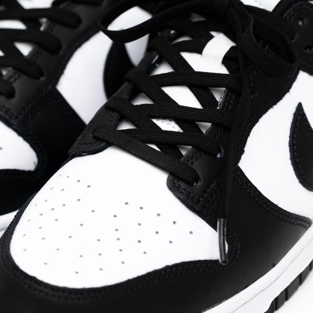 Black elastic shoelace from Plush Fashion Hub, showcasing a close-up of the stretchy, durable laces on a plain background.