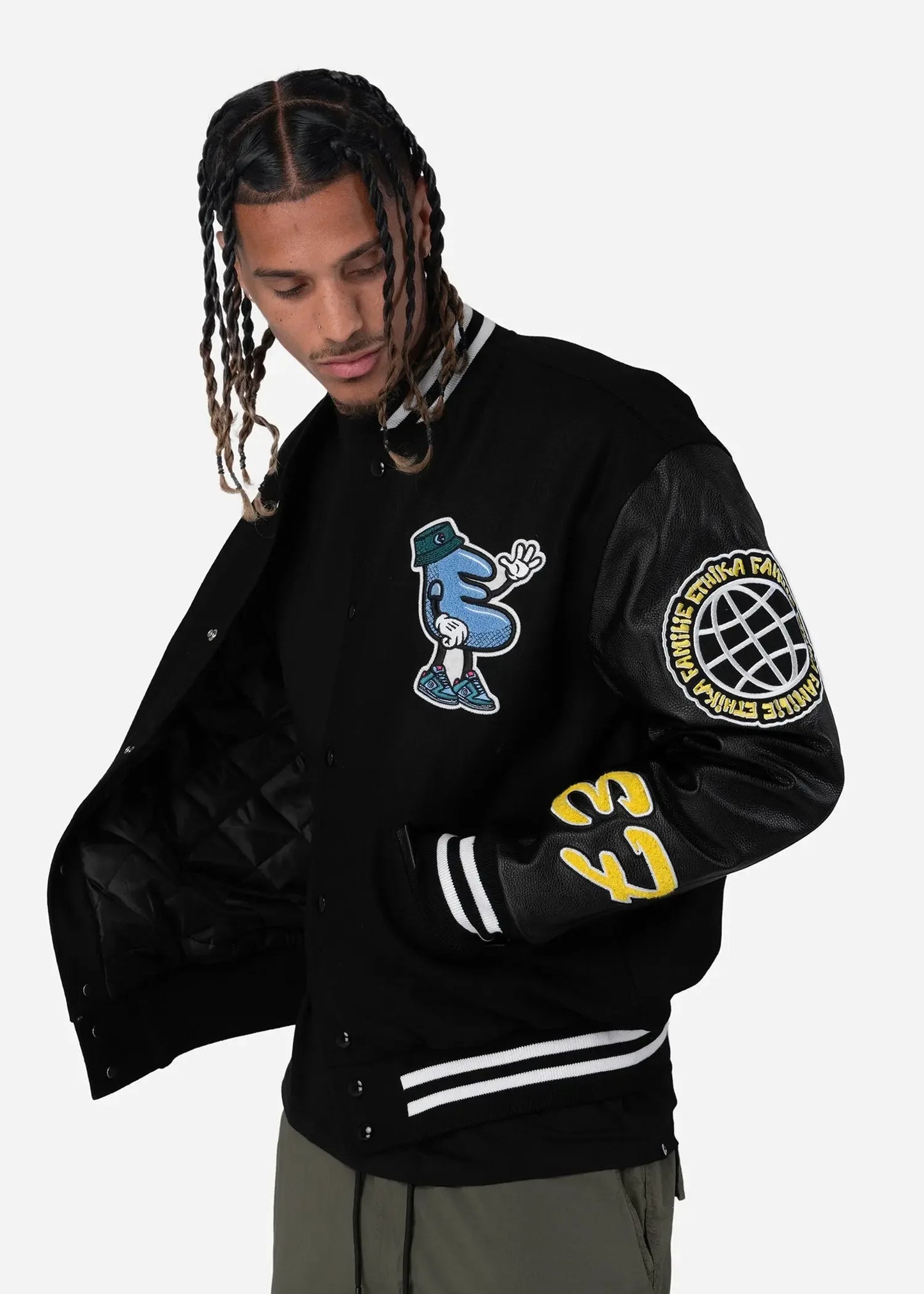 Upper Case | Varsity Jacket - Plush Fashion Hub