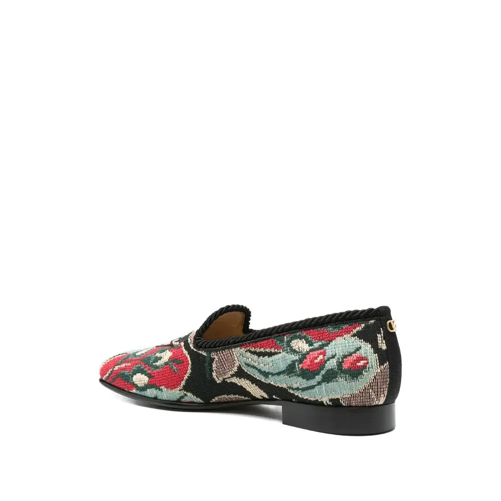 Valentino Garavani Black Loafers Men - Plush Fashion Hub