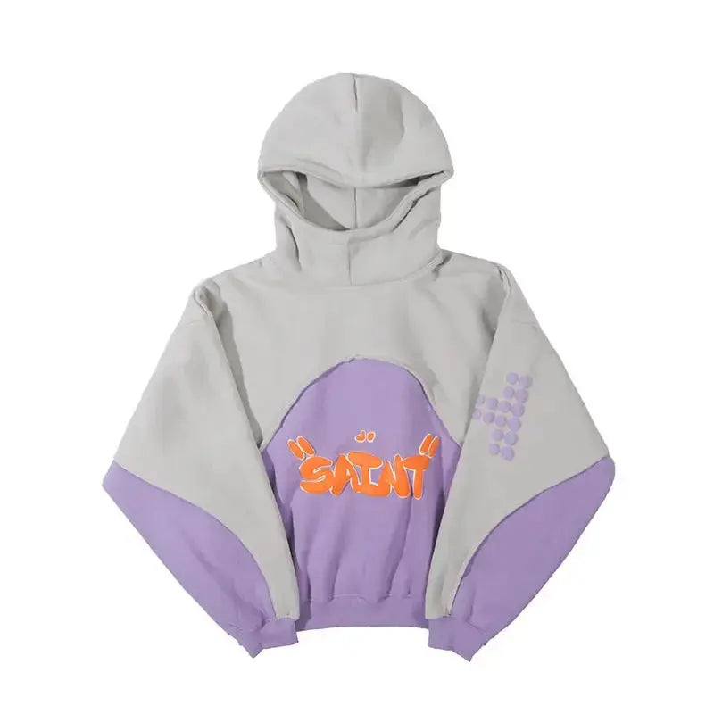 Unisex plush velvet padded hoodie with a hood, ideal for men and women, from Plush Fashion Hub.
