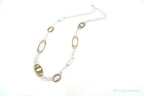 Vintage Carolyn Pollack Sterling Silver Necklace from the Relios Collection, featuring intricate silver design and craftsmanship.
