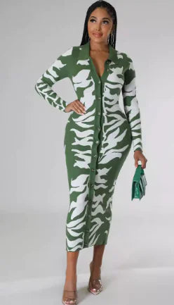 Plus size women’s printed fashion dress by Plush Fashion Hub, stylish and sexy women’s dress with vibrant print details.