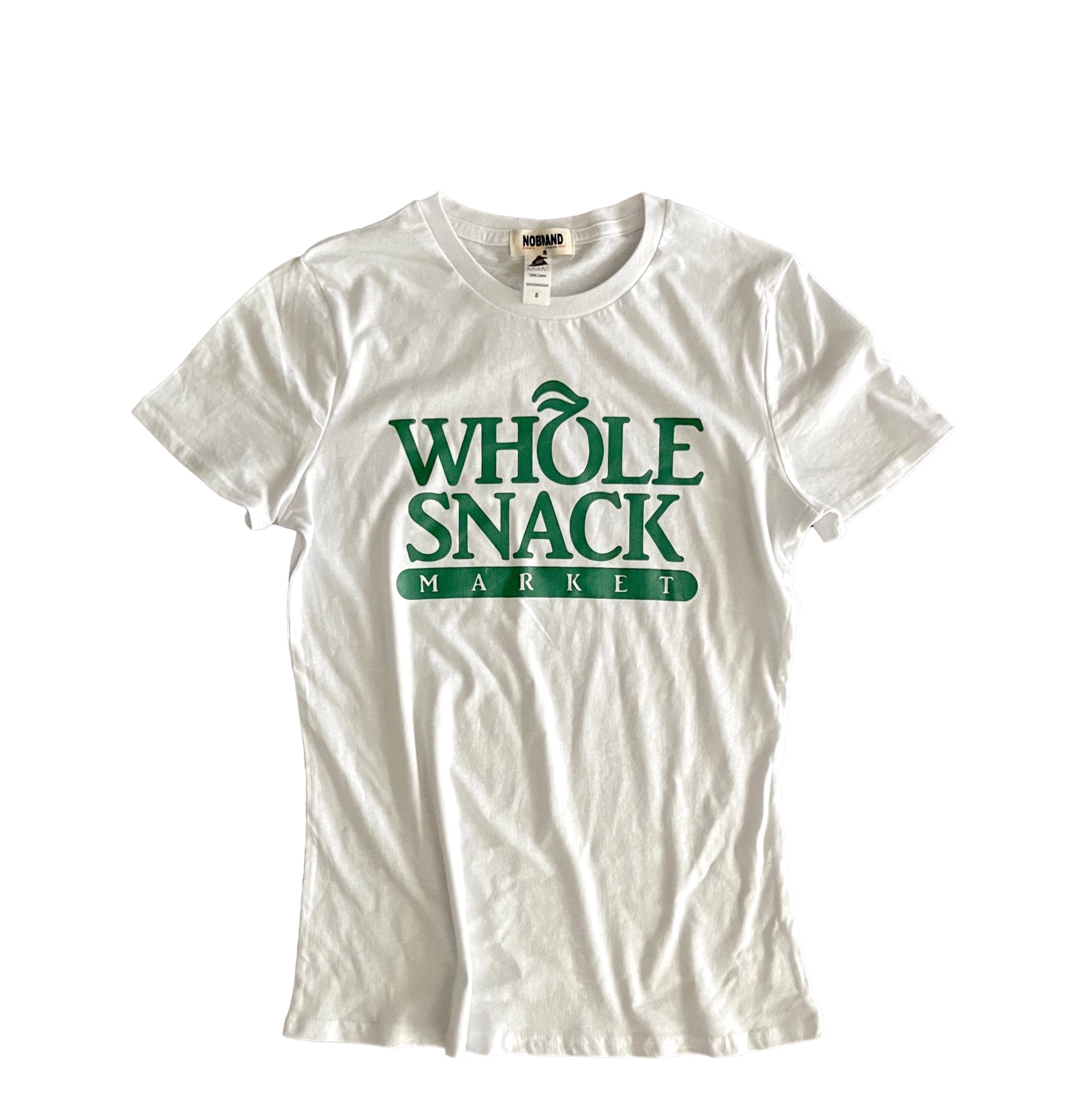 Pink Ladies' Whole Snack Tee by Plush Fashion Hub featuring a casual T-shirt with a fun snack-themed graphic.