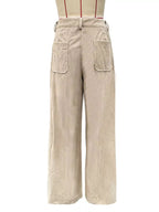 Wide Leg Corduroy Pants - Plush Fashion Hub