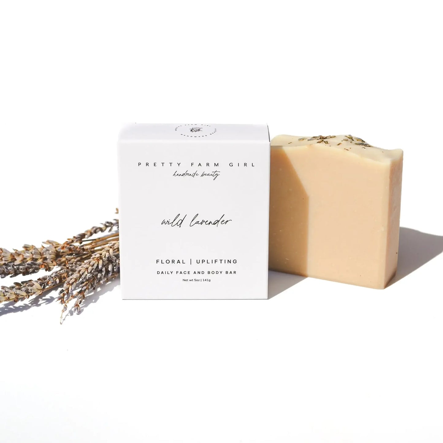Wild Lavender Handmade Tallow and Goat Milk Soap Bar - Plush Fashion Hub
