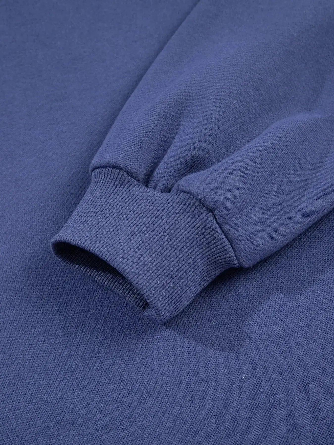 Women’s fleece-lined oversized tunic hoodie with drawstring hood, casual trendy hoodie by Trendsi.