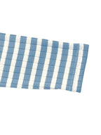 Women’s striped square neck long sleeve loungewear set with matching soft pants, stylish and comfortable two-piece from Trendsi.