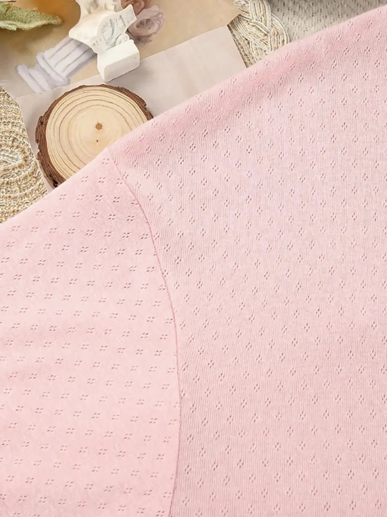 Women’s tie waist kimono sleeve lounge nightgown made of soft cotton blend, relaxed fit, comfortable sleepwear by Trendsi.