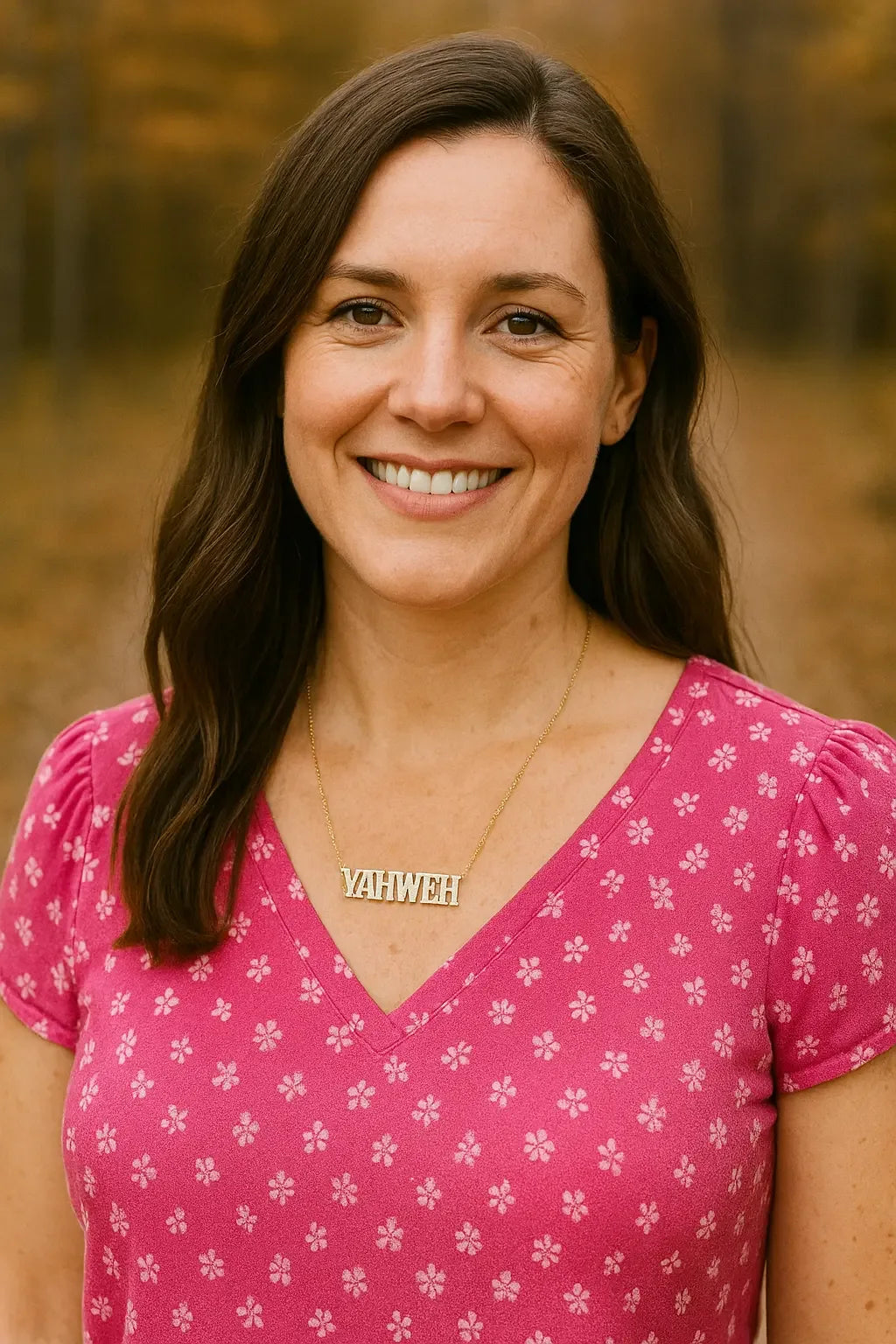 YAHWEH Cubic Zirconia 18k necklace - Plush Fashion Hub