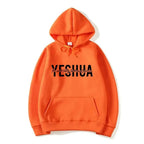 Yeshua Christian faith hoodie by Plush Fashion Hub, soft hooded sweatshirt with religious design and comfortable streetwear style.