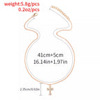 Gold-plated rhinestone cross necklace by Shopimist featuring a sparkling cross pendant on a delicate chain.