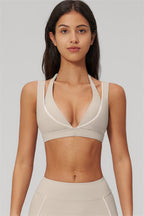 Fitglutes Activewear Clarity Contour Line sports bra and leggings 2-piece set, designed for workout and gym activities.