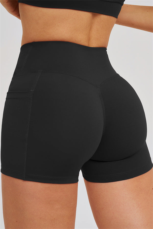 Fitglutes Activewear sports bra, zip jacket, and shorts 3-piece set for workout and gym activities, shown on a model.