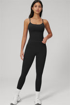 Fitglutes activewear rapture tank top and leggings 2-piece set, seamless gymwear and workout clothes for women.