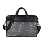 Plush Fashion Hub laptop bag with briefcase and sleeve, stylish protective case for laptops, featuring padded design and secure closure.