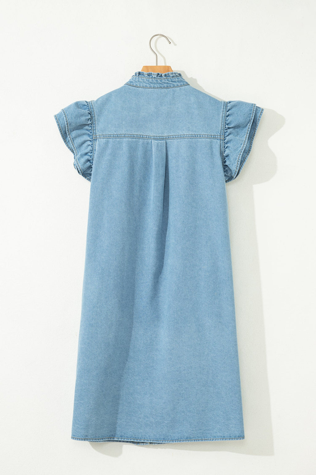 Threaded Pear Sasha short sleeve mini dress, stylish and lightweight, featuring a fitted silhouette and casual chic design.
