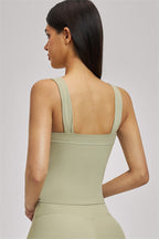 Fitglutes Activewear Swoon Tank Top and Shorts 2-piece set, featuring stylish workout tank top and matching gym shorts for activewear.