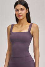 Fitglutes Activewear Swoon Tank Top and Shorts 2-piece set, athletic gymwear with a stylish tank top and matching shorts for workouts.