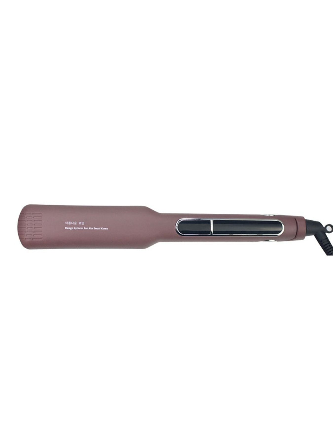 Trendsi 2-in-1 professional hair straightener and curling iron with sleek black design and digital temperature control.