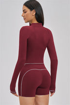 Fitglutes Activewear Unbound Jacket Shorts 2-Piece Set featuring a stylish jacket and matching shorts for workout and gym activities.