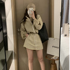 Women's sun protective lightweight two-piece top and pants set by Plush Fashion Hub, ideal for spring and summer outdoor wear