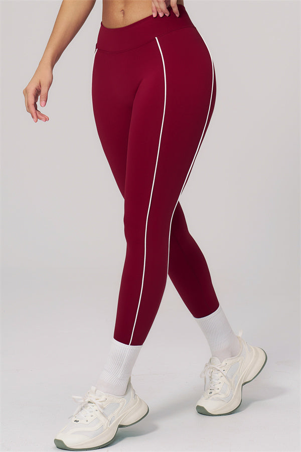 Fitglutes Activewear Clarity Contour Line sports bra and leggings 2-piece set, featuring sleek design and contour detailing for workout comfort.